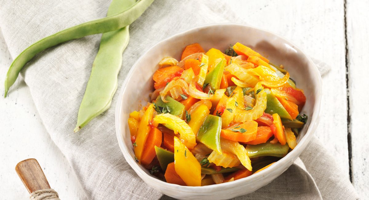 Giardiniera di verdure al miele di acacia