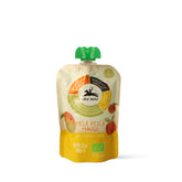 Purea di mela, pesca, mango biologica