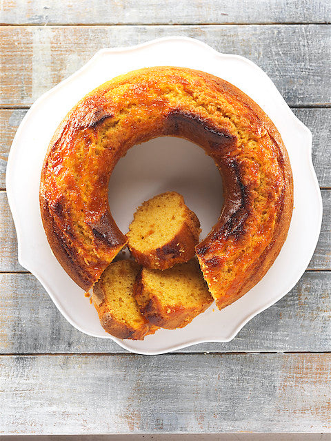 Ciambella alla composta di albicocche