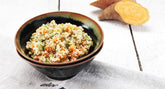 Quinoa real con patate dolci stufate