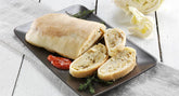 Strudel di funghi, verza e pesto rosso