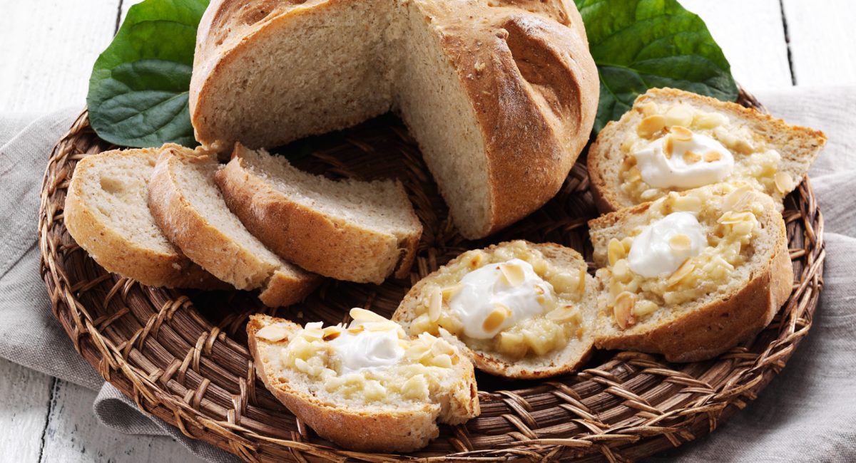 Pane integrale super veloce con bicarbonato di soda