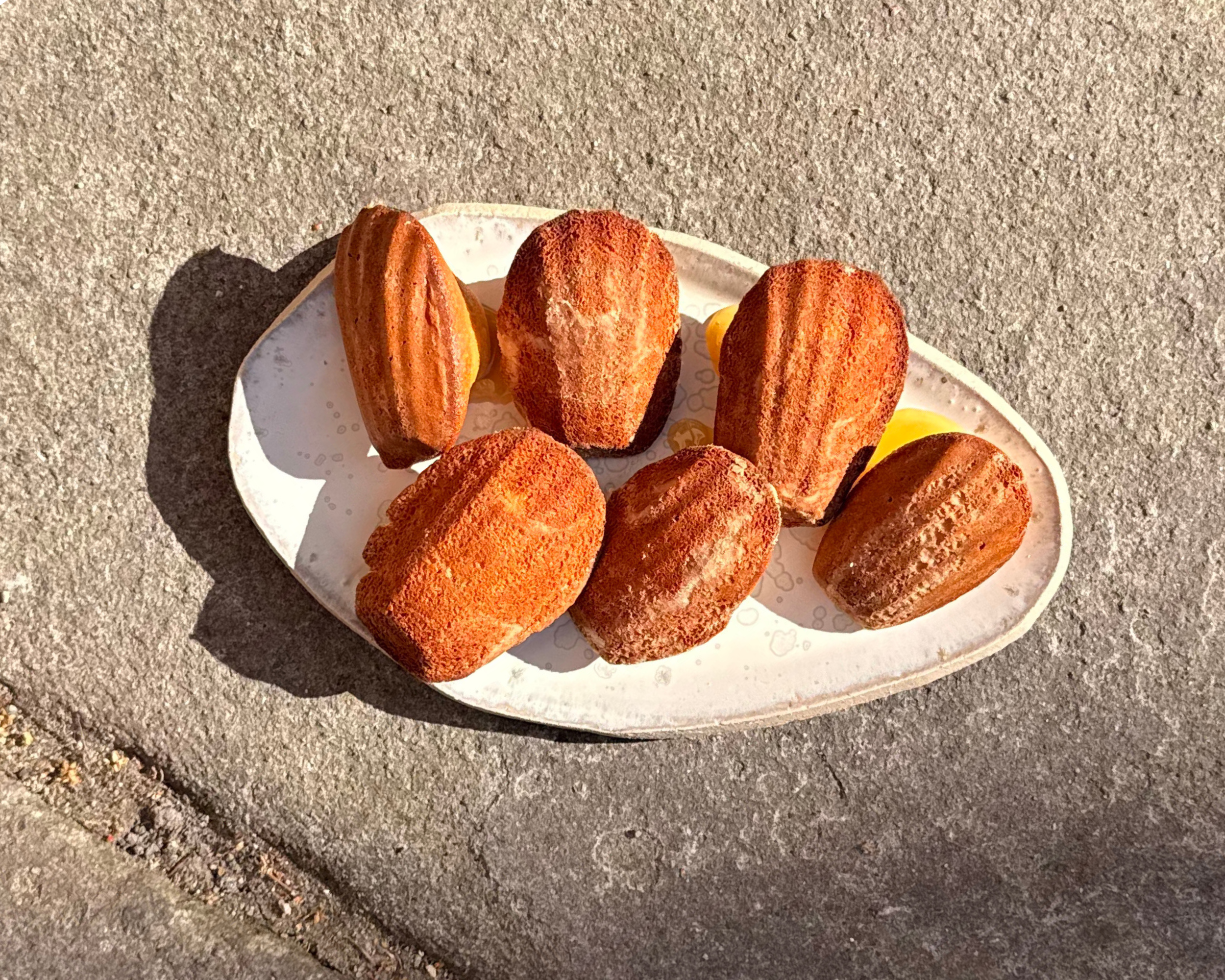 Madeleine al miele