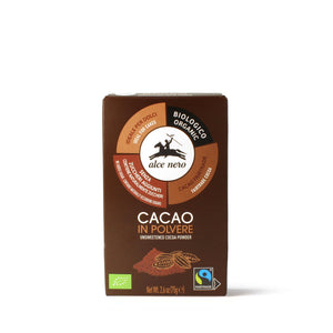 Cacao amaro in polvere biologico 75g - Alce Nero