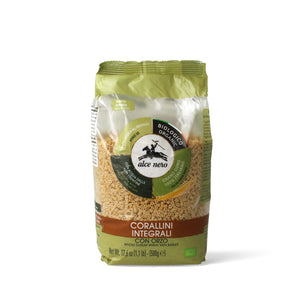 Corallini integrali con orzo biologici 500g - Alce Nero