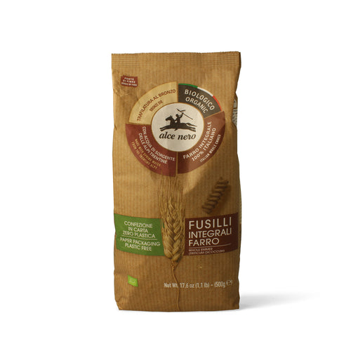 Fusilli integrali di farro biologici 500g - Alce Nero