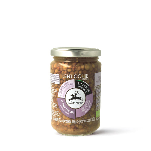 Lenticchie lessate biologiche 300g - Alce Nero