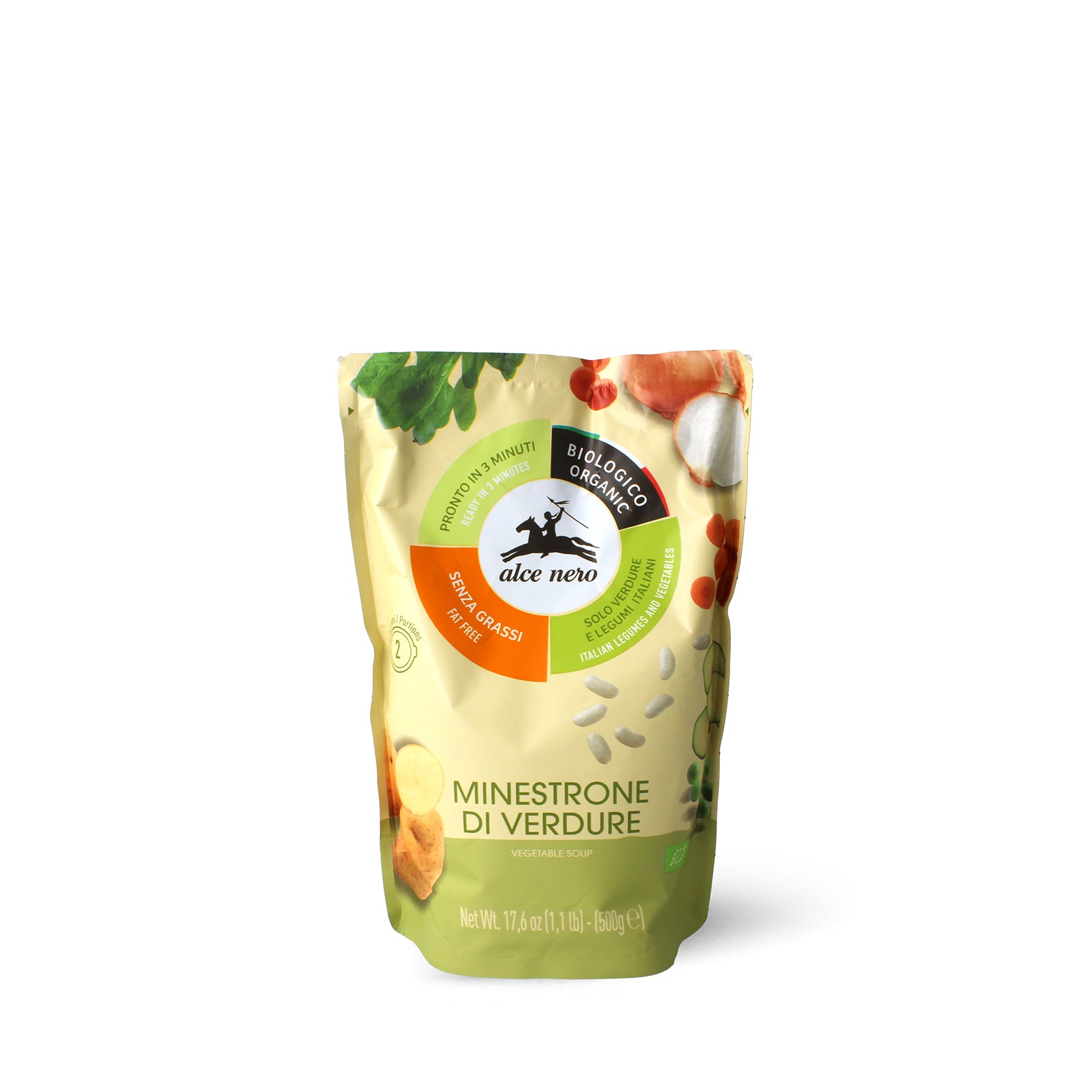 Minestrone di verdure biologico 500g - Alce Nero