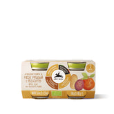 Omogeneizzato di mela, prugna e biscotto biologico - 2 vasetti 160g - Alce Nero