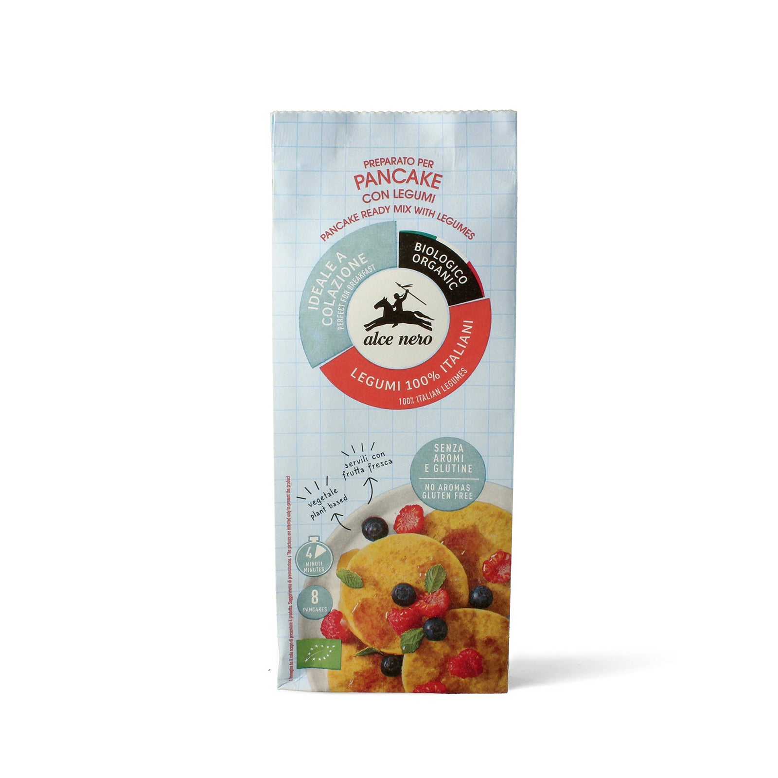 Preparato per Pancake con legumi 120g - Alce Nero