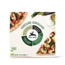 Carica l&#39;immagine nel visualizzatore di Gallery, Pizza con verdure grigliate surgelata biologica
