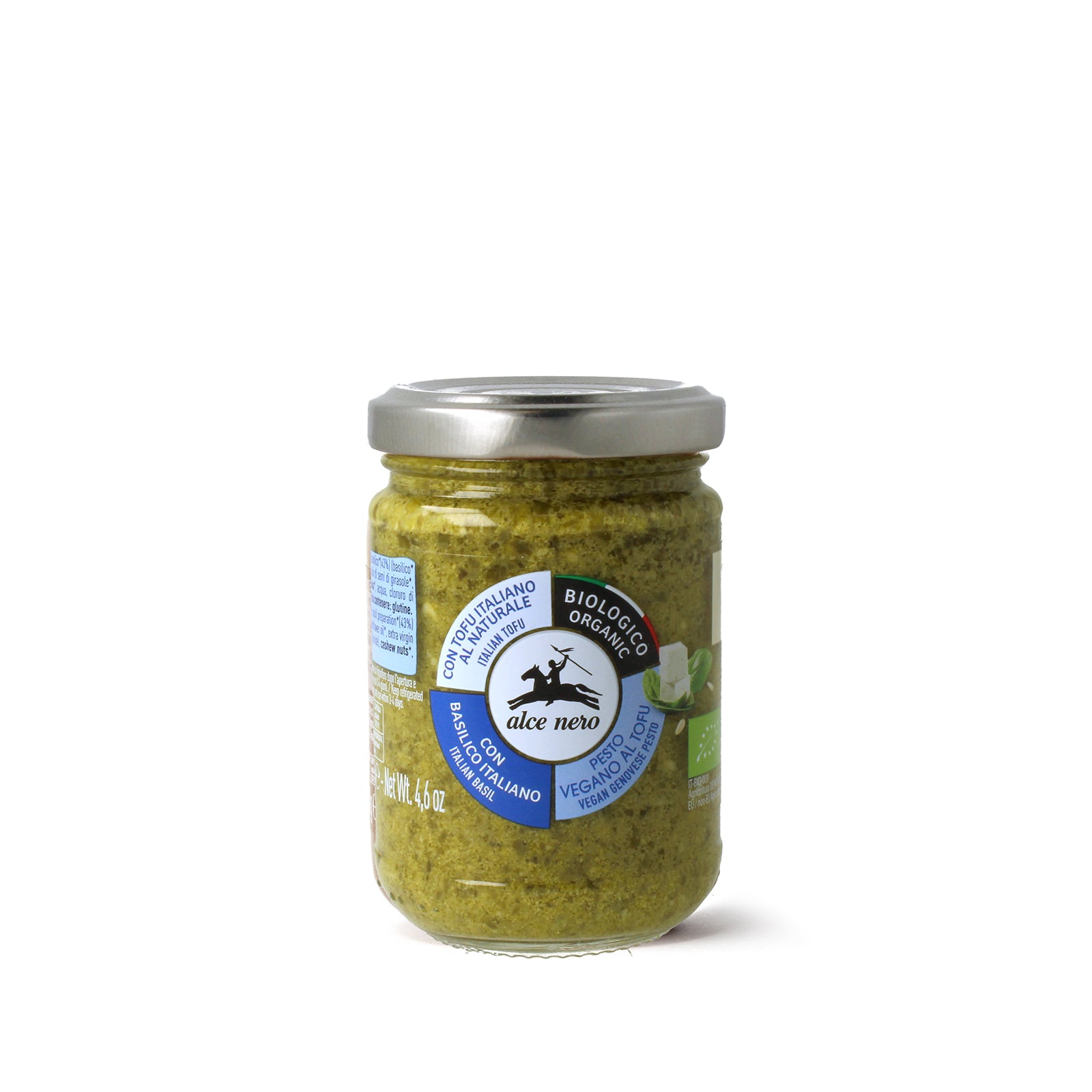 Pesto vegano al tofu biologico 130g - Alce Nero