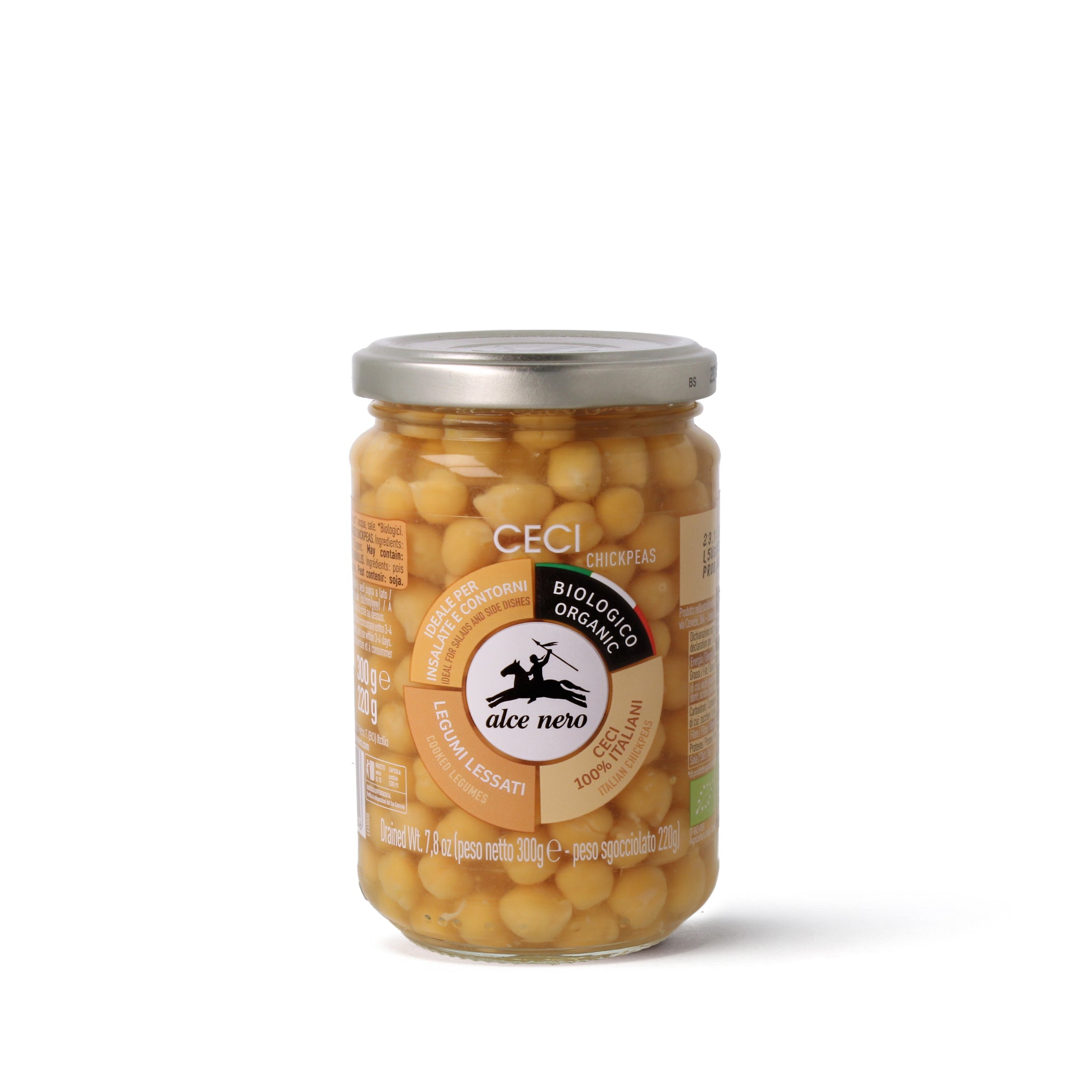 Ceci lessati biologici 300g - Alce Nero