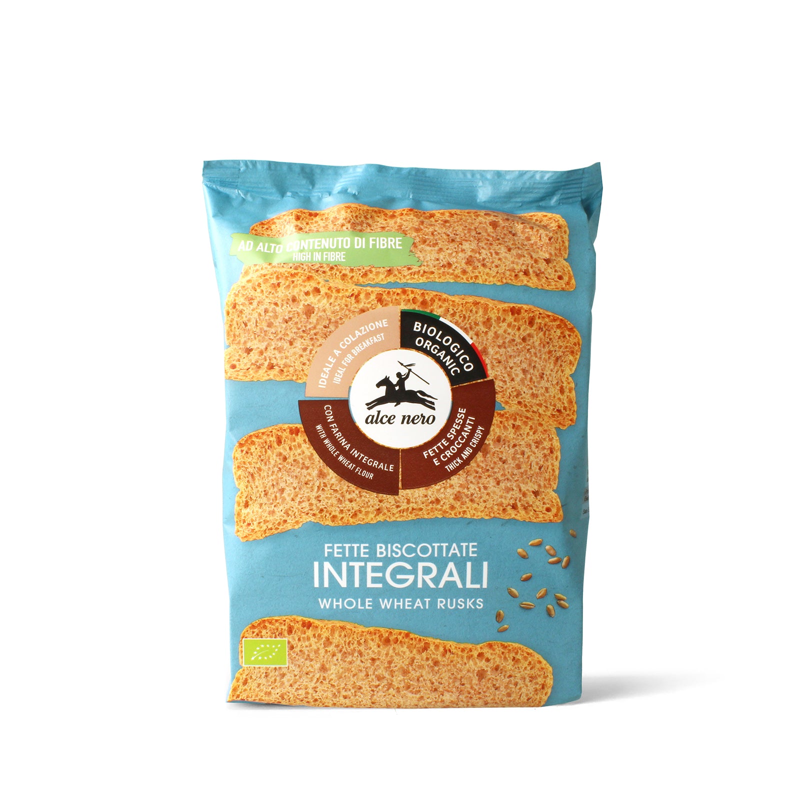 Fette biscottate integrali biologiche 120g - Alce Nero