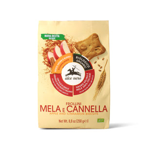 Frollini con mela e cannella biologici 250g - Alce Nero