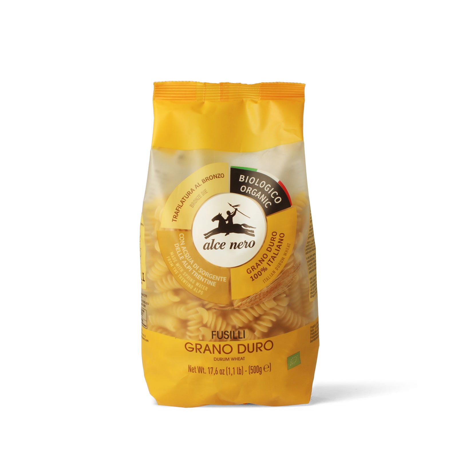 Fusilli di grano duro biologici 500g - Alce Nero