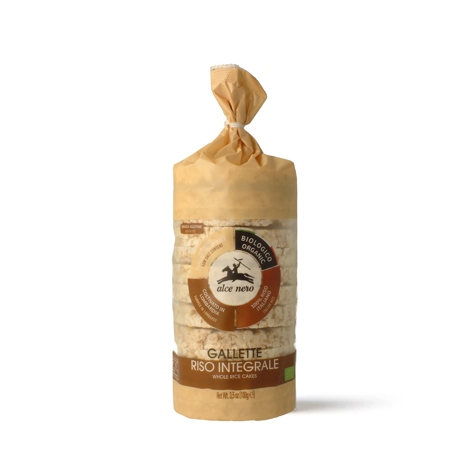 Gallette di riso integrale biologiche 100g - Alce Nero