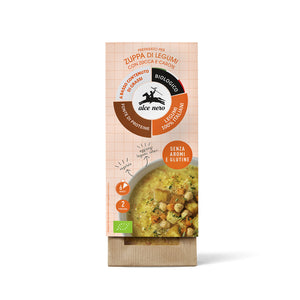 Preparato per zuppa di legumi, zucca e carote biologica 70g - Alce Nero