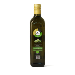 Olio extra vergine di oliva biologico tracciato Block Chain