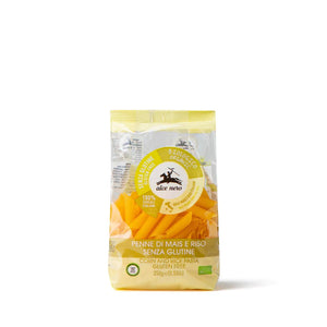 Penne di mais e riso biologiche 250g - Alce Nero