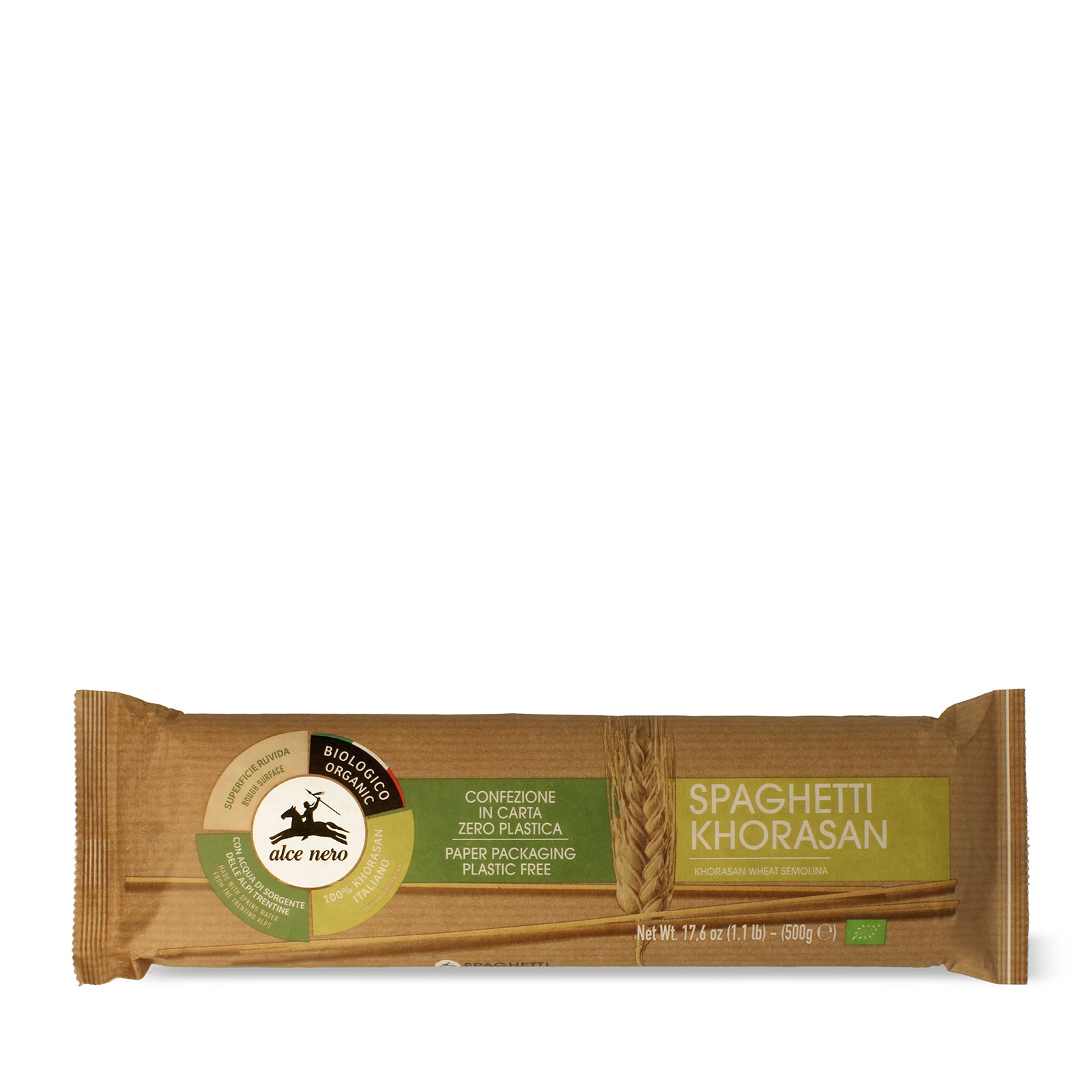 Spaghetti di grano Khorasan biologici 500g - Alce Nero
