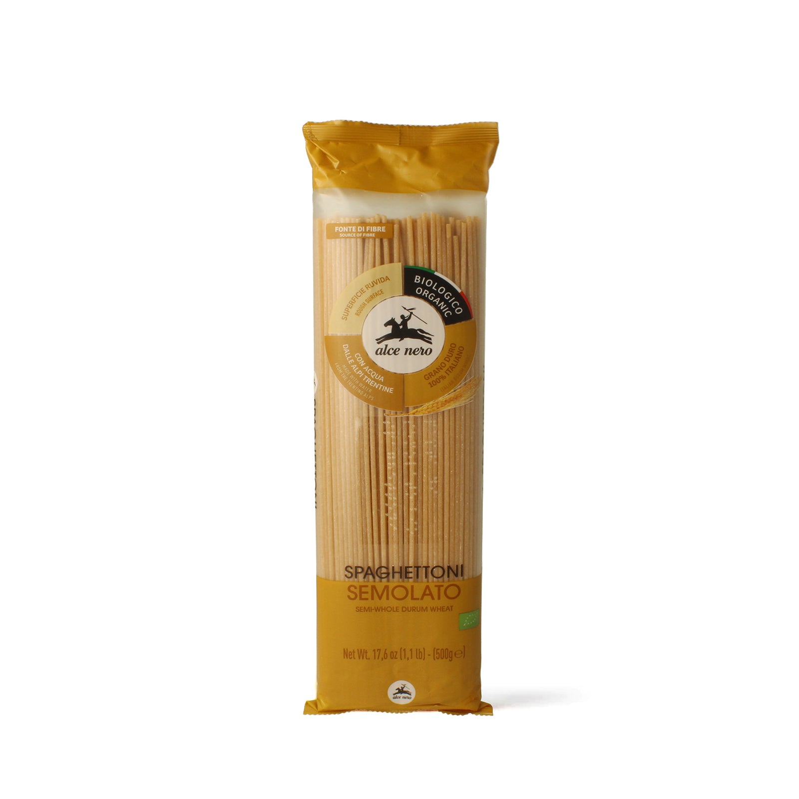 Spaghettoni di semolato di grano duro biologici 500g - Alce Nero