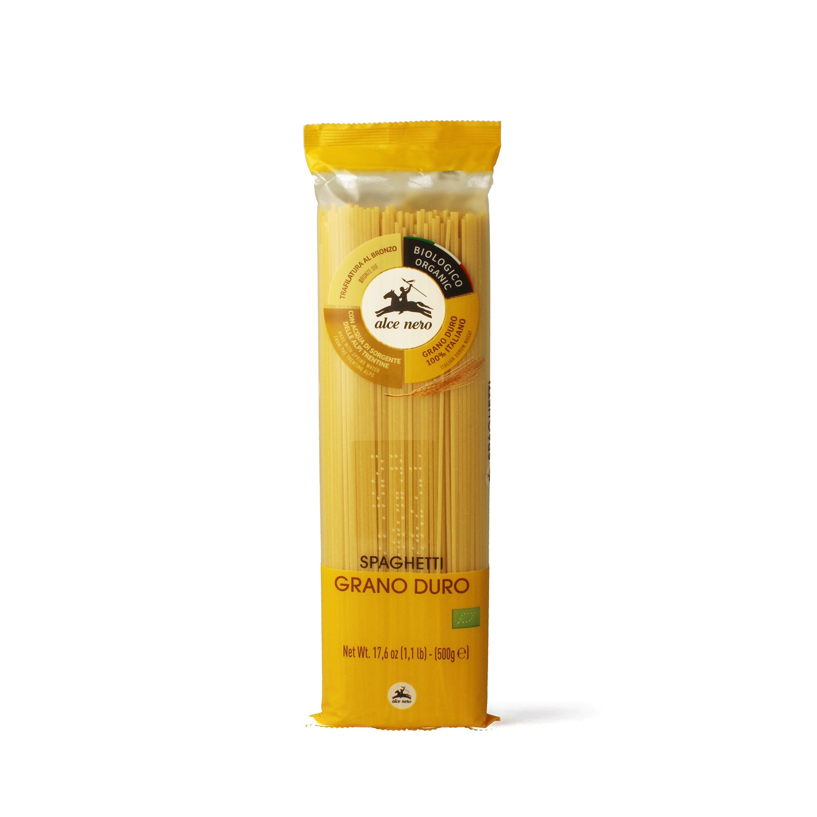 Spaghetti di grano duro biologici 500g - Alce Nero