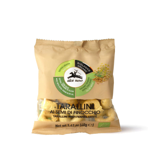 Tarallini ai semi di finocchio biologici 40g - Alce Nero