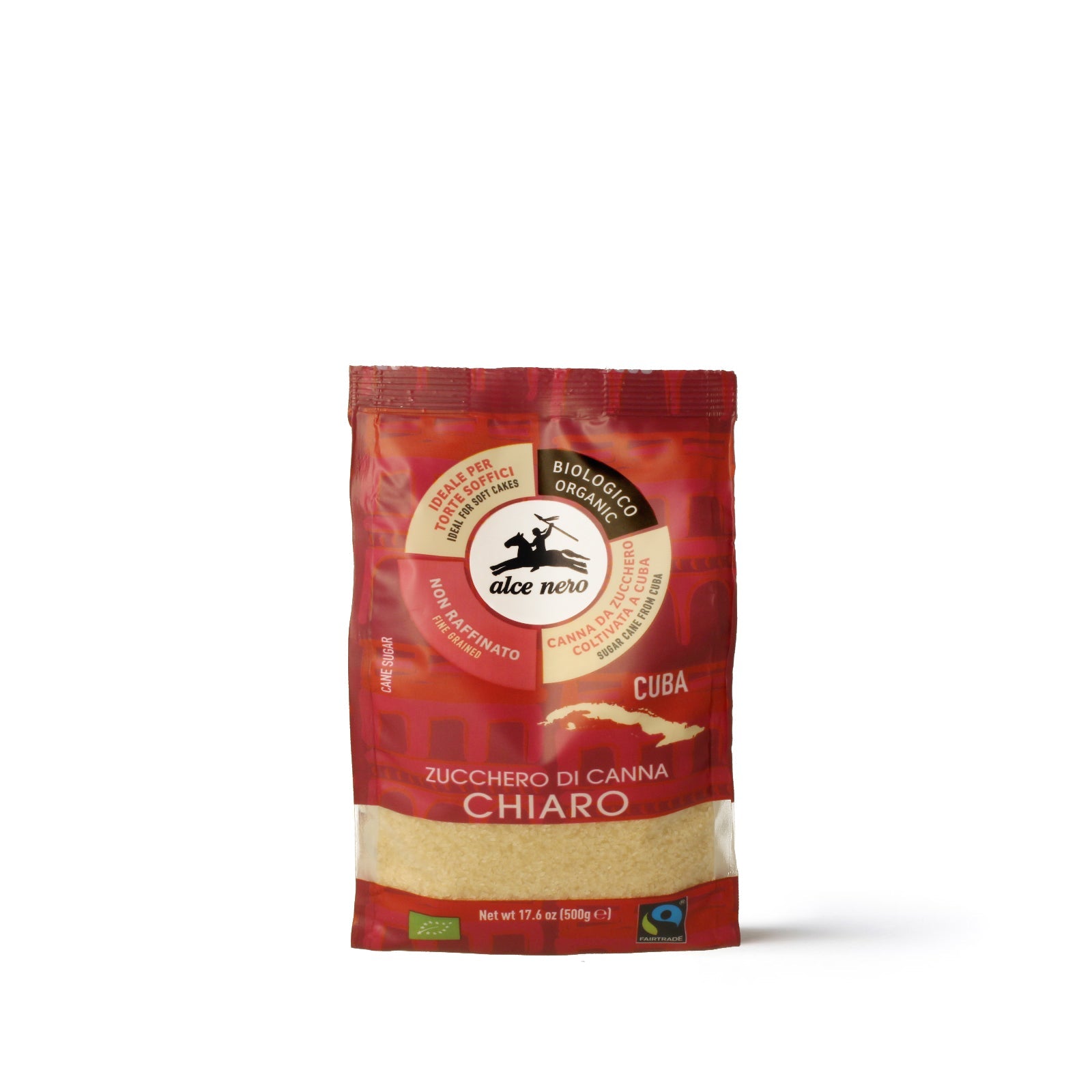 Zucchero di canna chiaro biologico