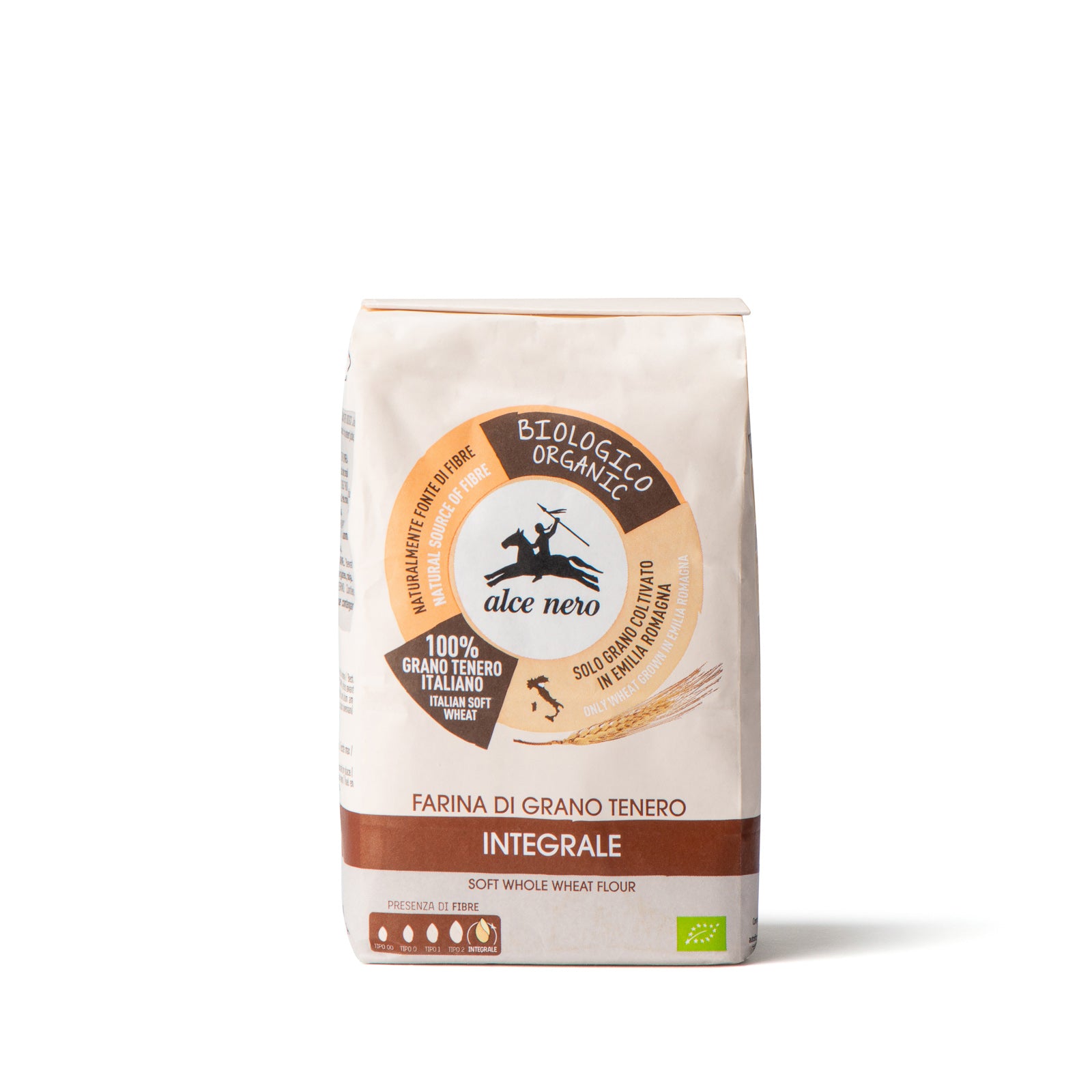 Farina integrale di grano tenero biologica 1000g - Alce Nero