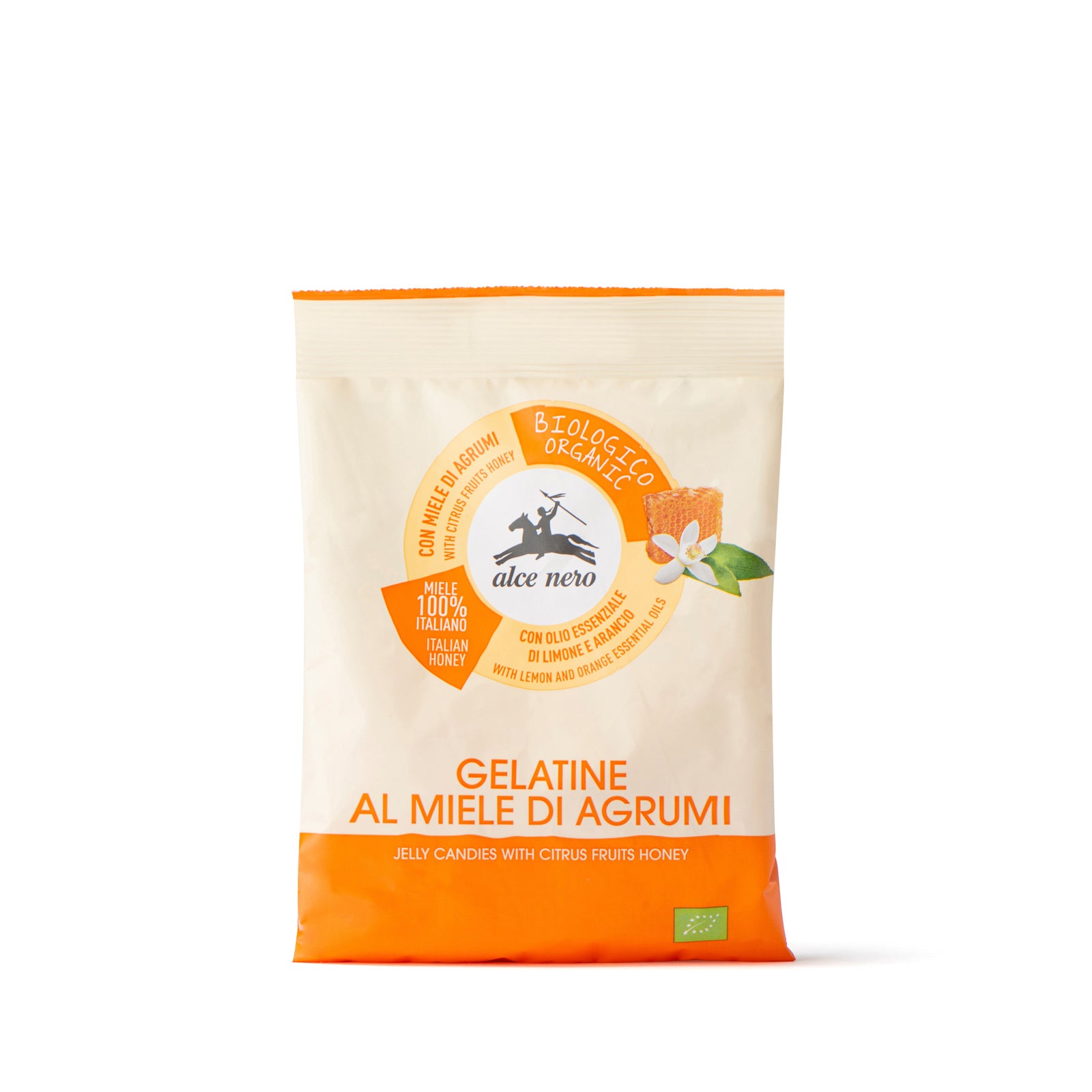 Gelatine al miele di agrumi biologiche 100g - Alce Nero