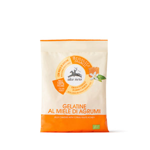 Gelatine al miele di agrumi biologiche 100g - Alce Nero