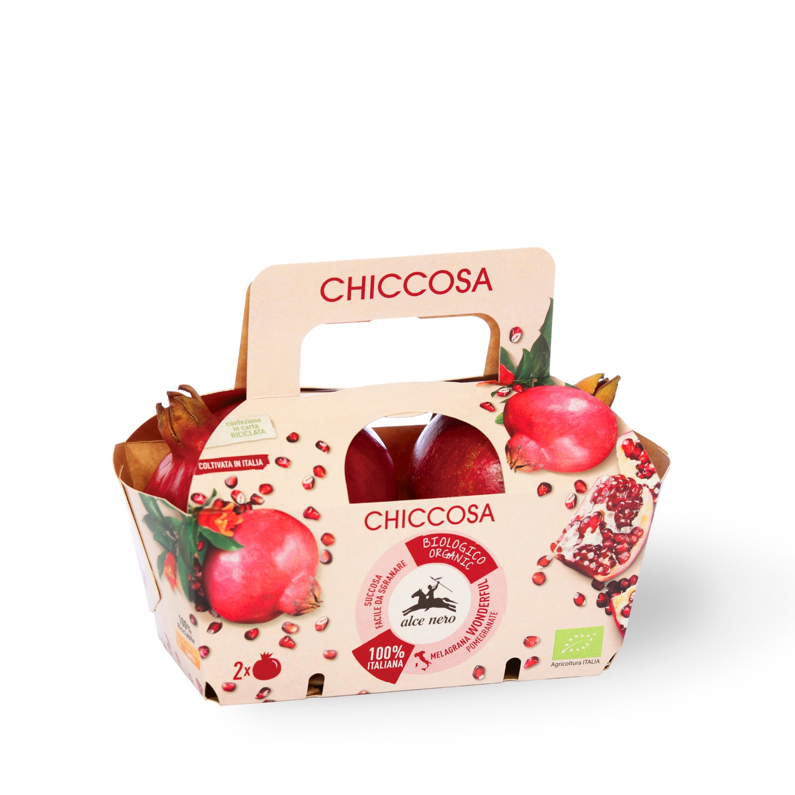 Chiccosa - melagrana wonderful biologica 750g - Alce Nero