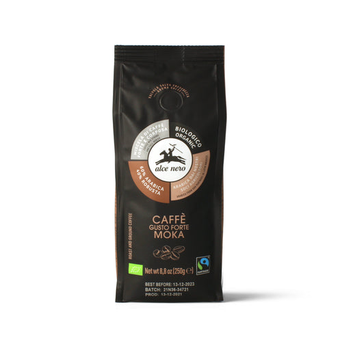 Caffè moka forte biologico