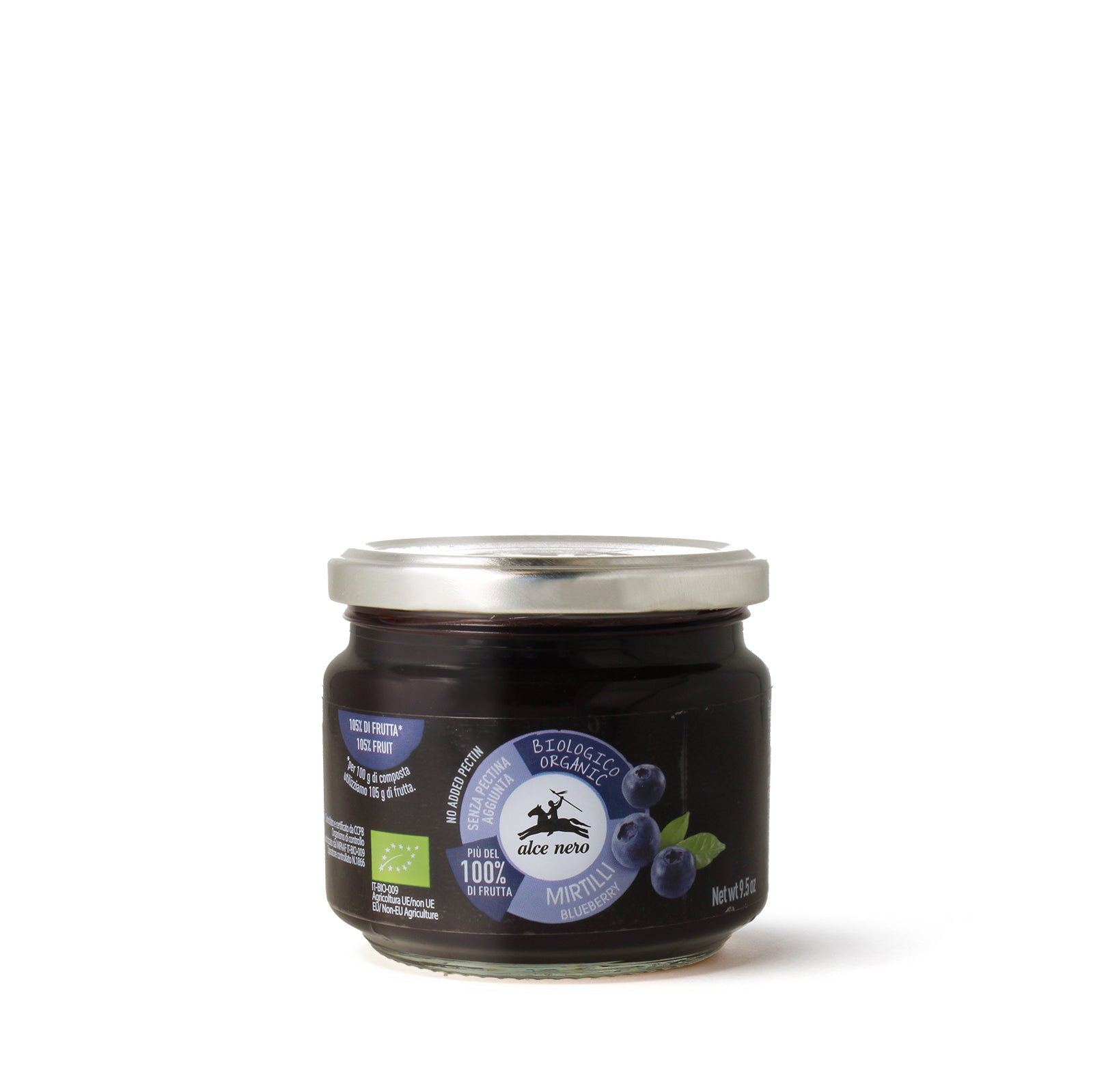 Composta di mirtilli biologica 270g - Alce Nero