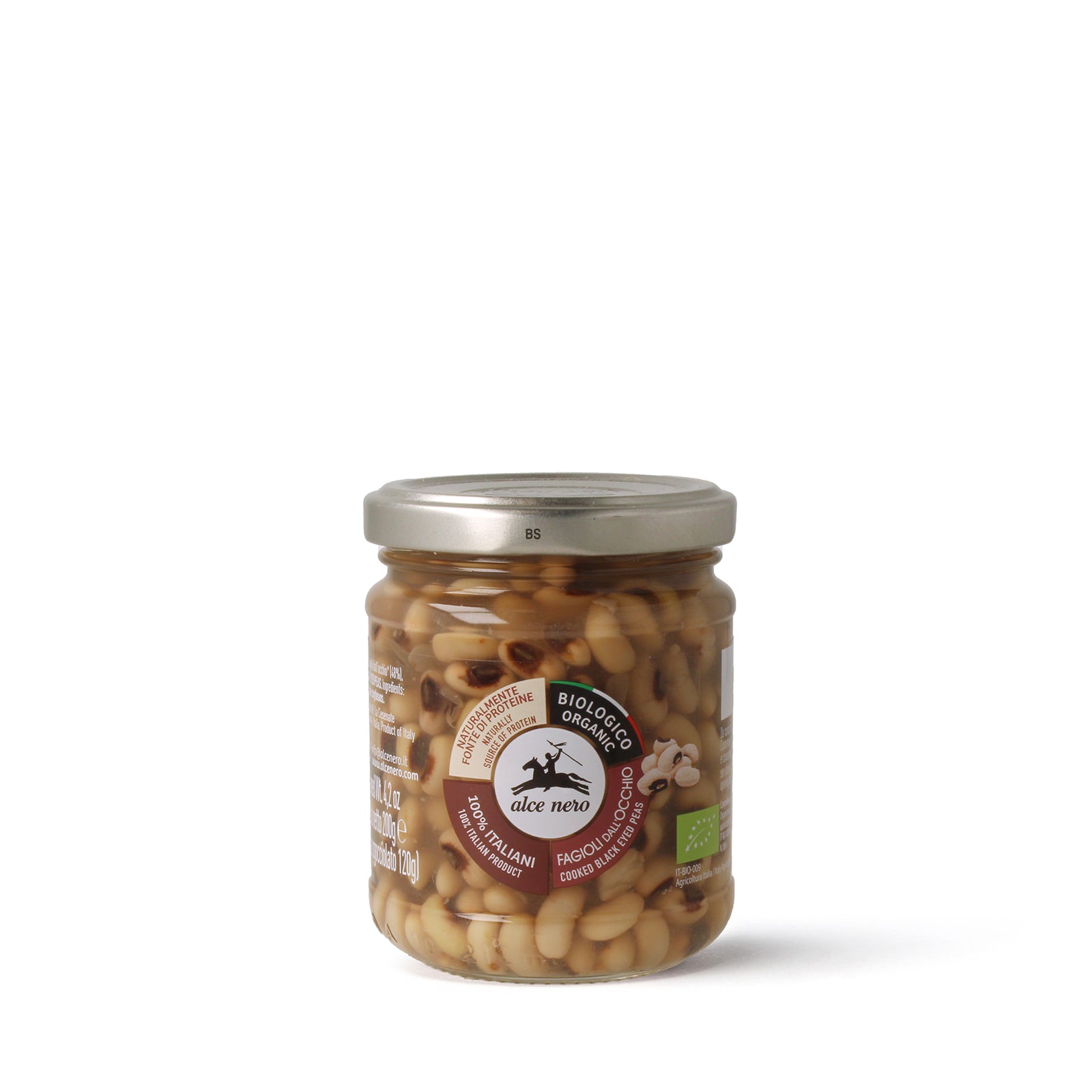 Fagioli dall'occhio lessati biologici 200g - Alce Nero