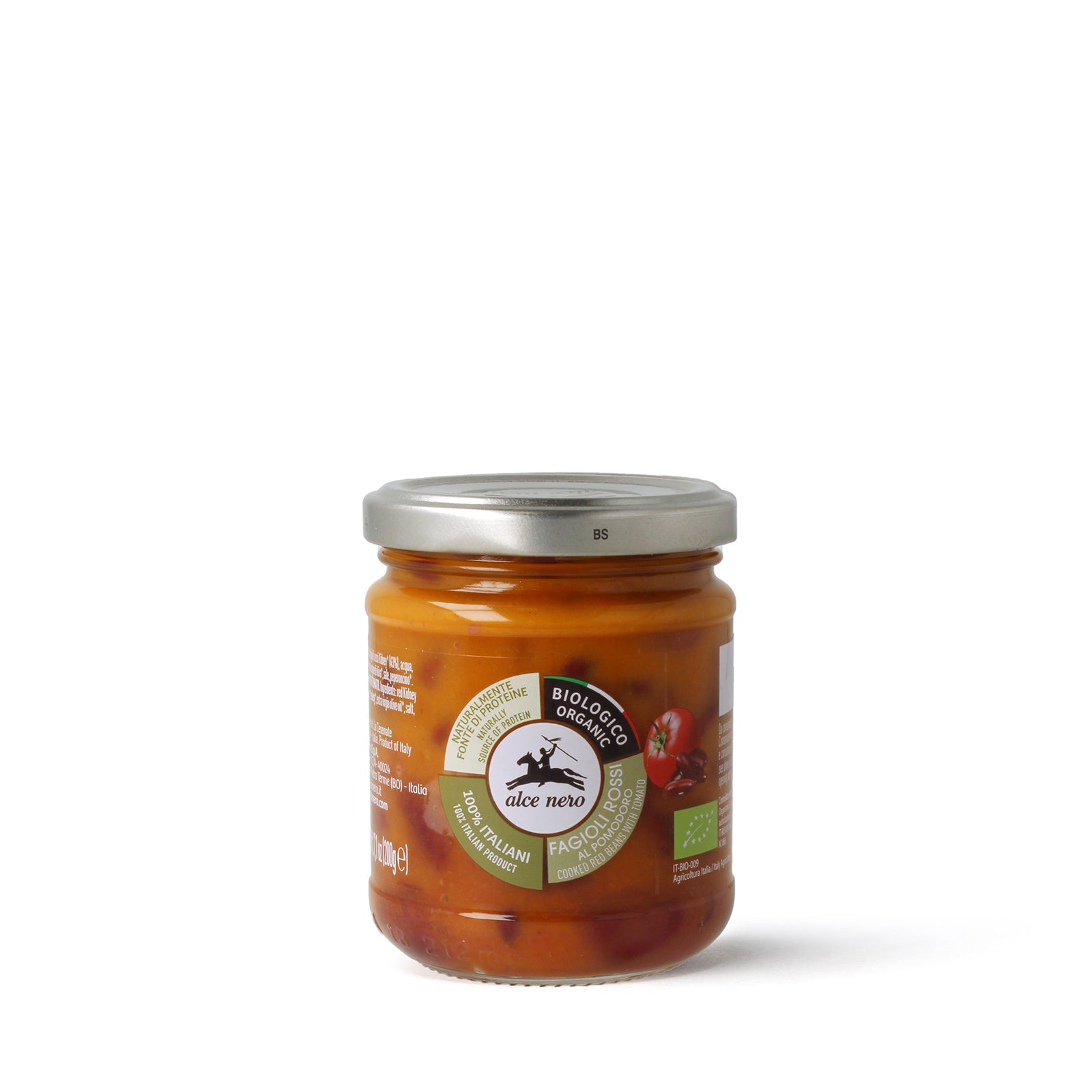 Fagioli Kidney lessati in salsa di pomodoro biologici 200g - Alce Nero