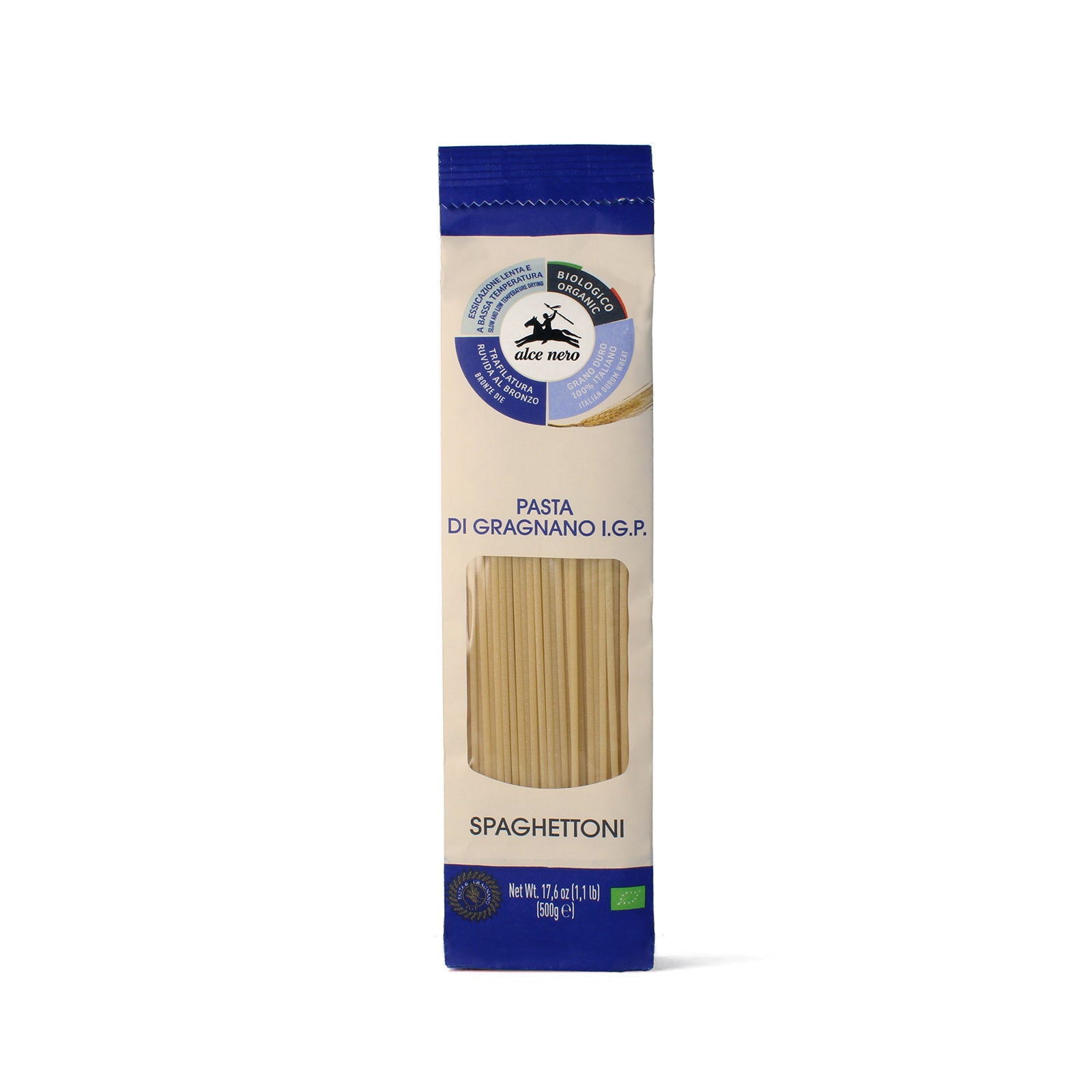 Spaghettoni di Gragnano I.G.P. biologici 500g - Alce Nero