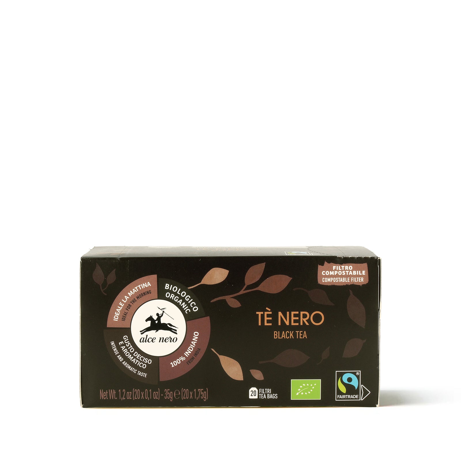 Tè nero biologico - 20 filtri